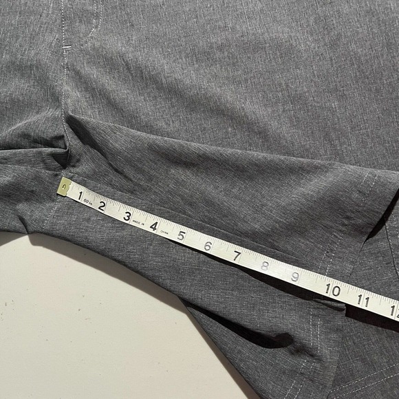 Straight Down Golf Shorts Dark Gray Men's 42 Performance Lightweight Stretch - Picture 6 of 7